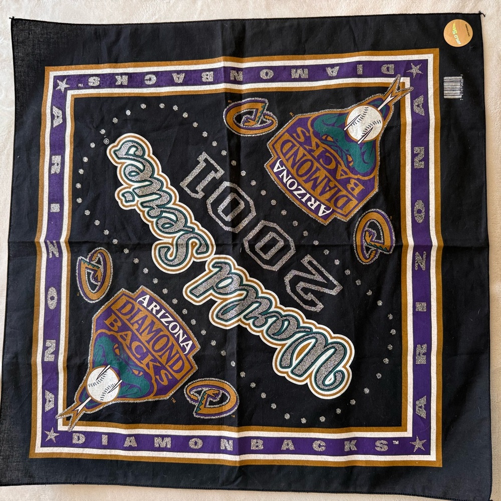Arizona Diamondbacks World Series 2001 Bandana